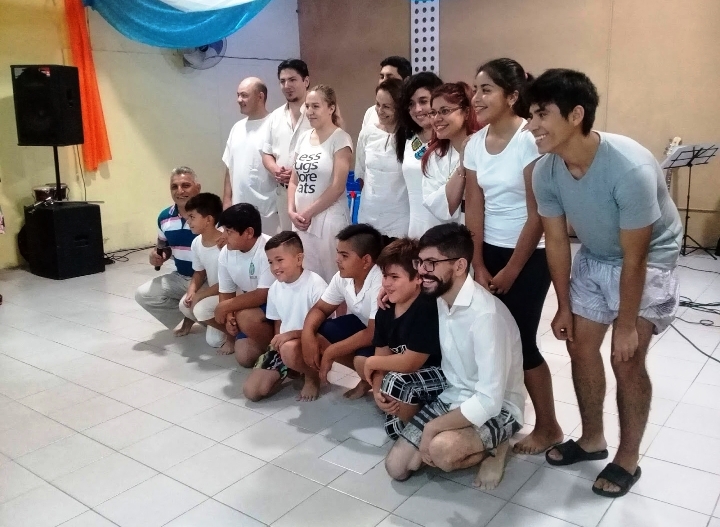 Bautismo ralizado en nuestro Ministerio el 01 de Marzo de 2020